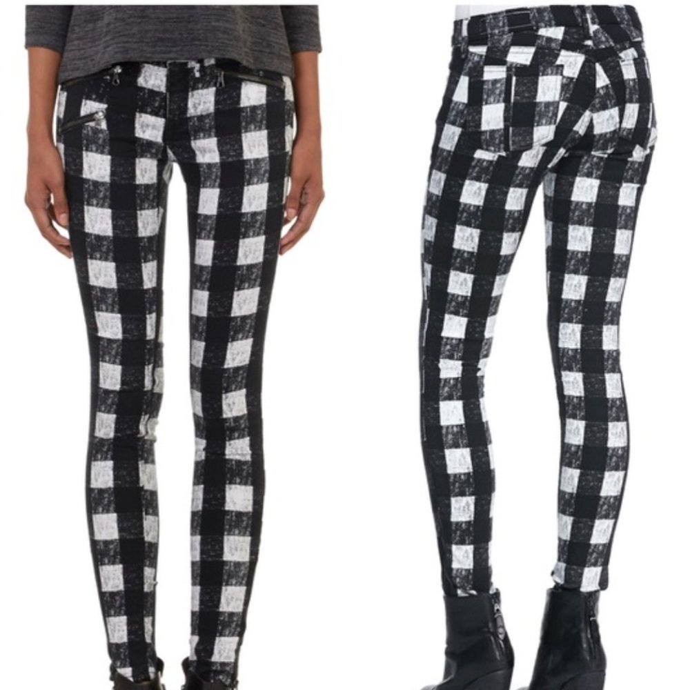 Rag & Bone Buffalo Moto Jeggings Size 28